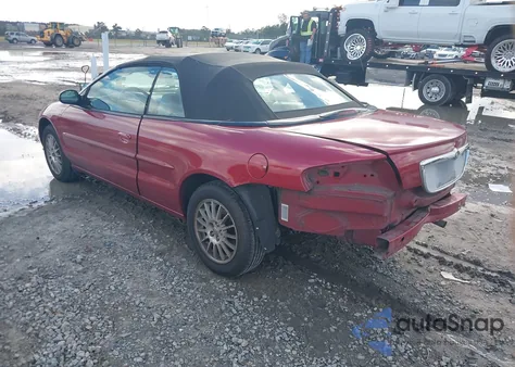 2006 Chrysler Sebring Touring z USA, uszkodzony, nr VIN 1C3EL55R56N115629